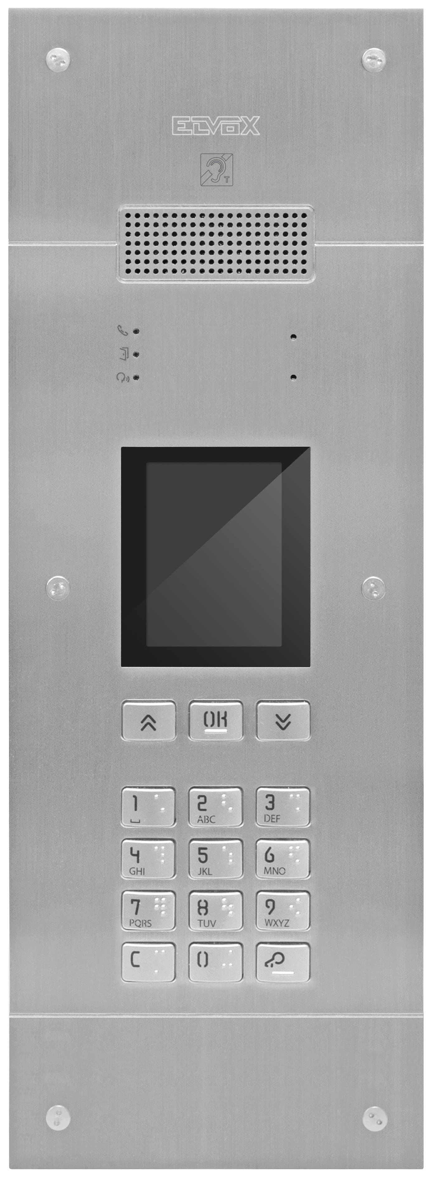 VIMAR - TARGA PIXEL UP 2F+ AUDIO  INOX 40425