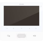 VIMAR - Videocitofono Tab 7 2F+ Vivavoce Bianco con Display LCD 7", Tastiera Capacitiva, Teleloop, Staffa per Fissaggio su Scatola Rettangolare o Rotonda