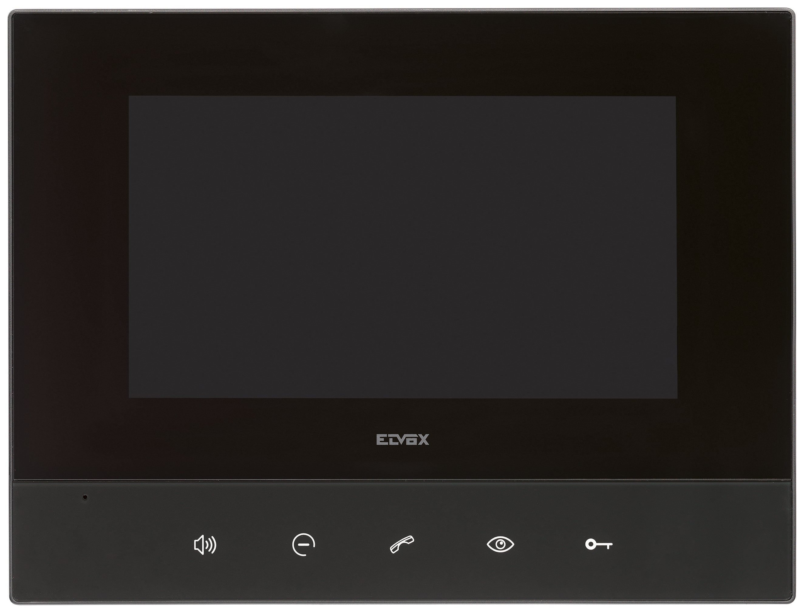 VIMAR - Videocitofono Vivavoce Parete Wi-Fi Touch Screen Lcd 7" Capacitiva Funzioni Rapide Staffa Fissaggio Scatola Alimentazione Poe 12 Vdc Nero