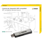VIMAR - Dispositivo Memoria USB con 200 Codici Attivazione per Chiamate Audio SIP 40690.A200