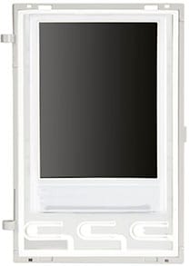 VIMAR - Display 3,5 in per moduli audio o video, 3 tasti retroilluminati a LED bianchi, 1 ingresso configurabile come pulsante apriporta, da completare con frontale.