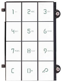 VIMAR - MODULO FRONTALE TASTIERA PIXEL BIANCO 41119.03