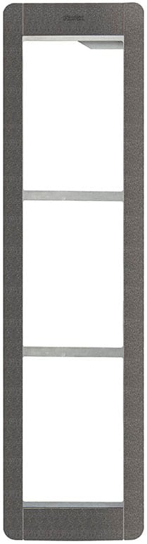 VIMAR - SUPPORTO+CORNICE 3M PIXEL ARDESIA 41133.02