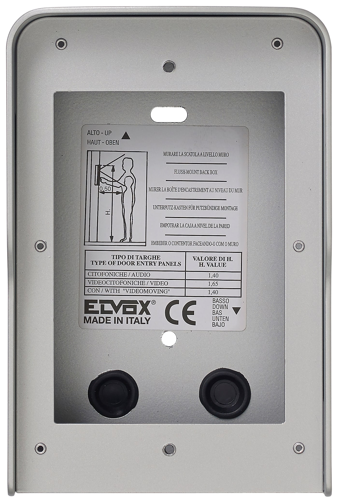 VIMAR - SCATOLA PARETE 1M PIXEL GRIGIO 41151.01