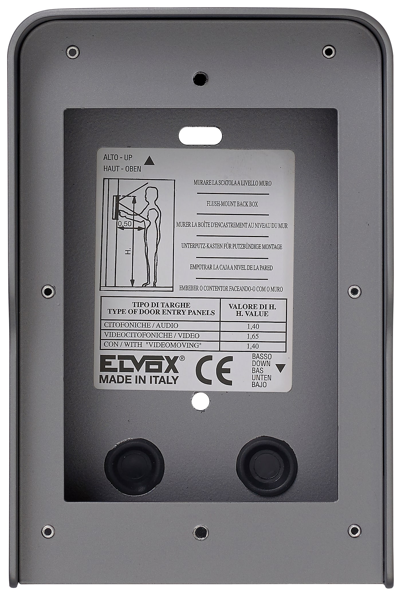 VIMAR - SCATOLA PARETE 1M PIXEL ARDESIA