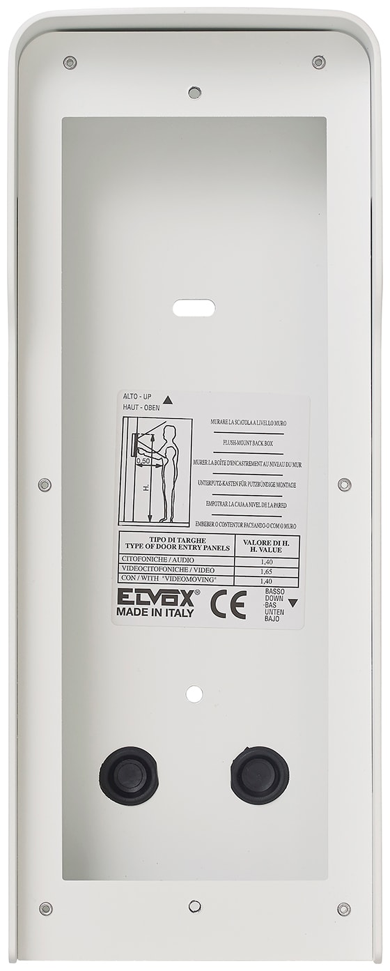 VIMAR - SCATOLA PARETE 2M PIXEL BIANCO