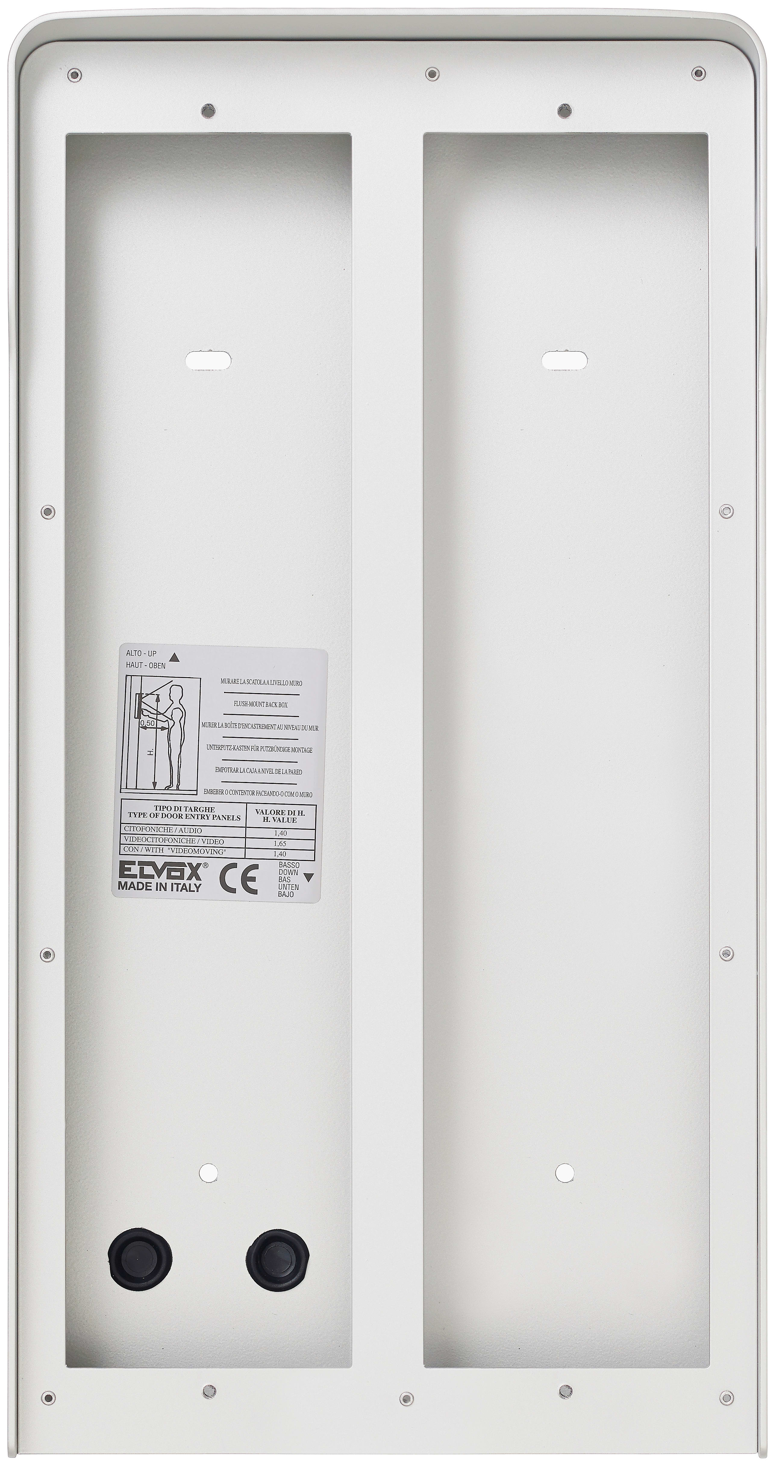 VIMAR - SCATOLA PARETE 6M(2X3) PIXEL BIANCO 41156.03