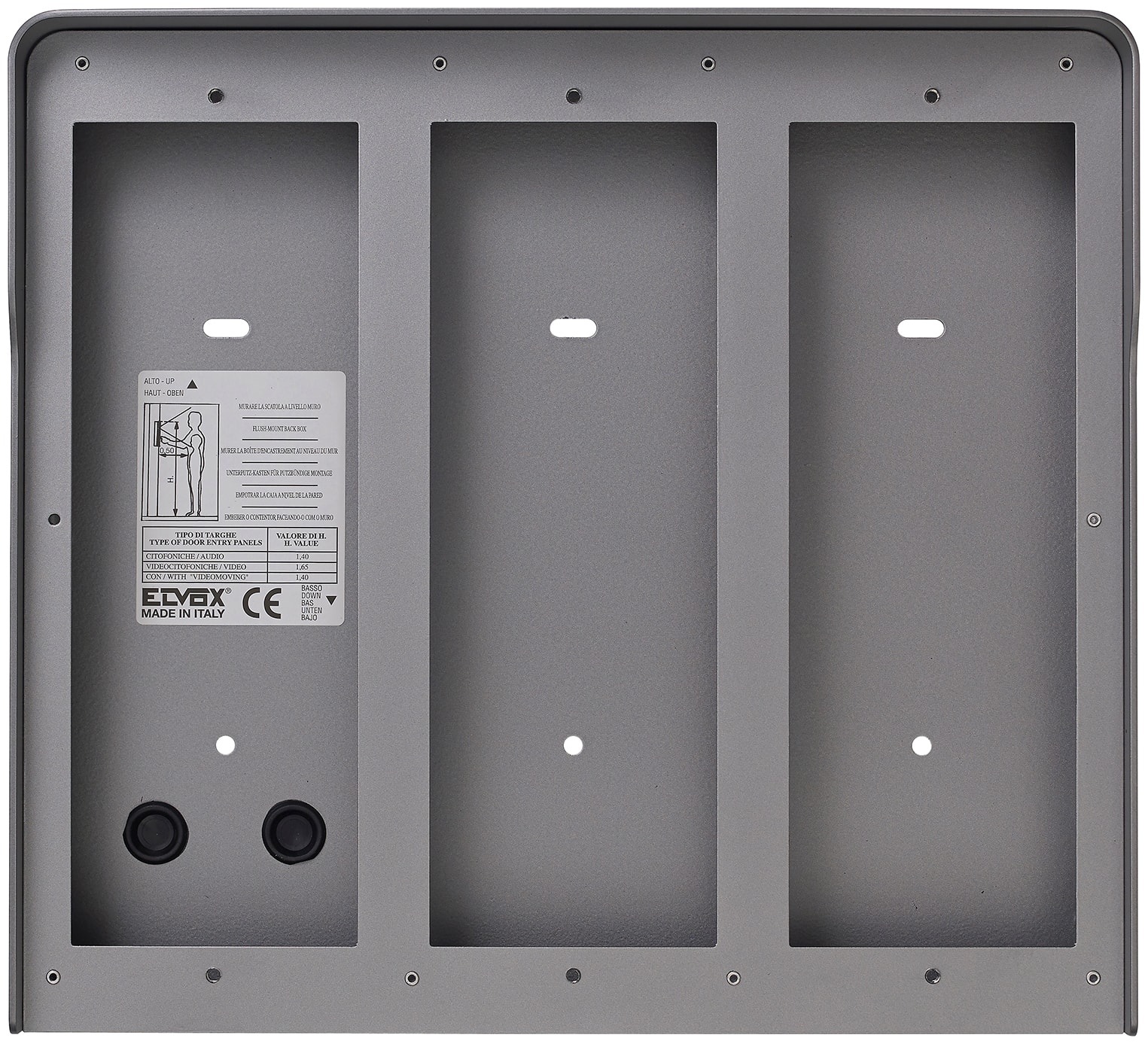 VIMAR - SCATOLA PARETE 6M(3X2) PIXEL ARDESIA 41157.02