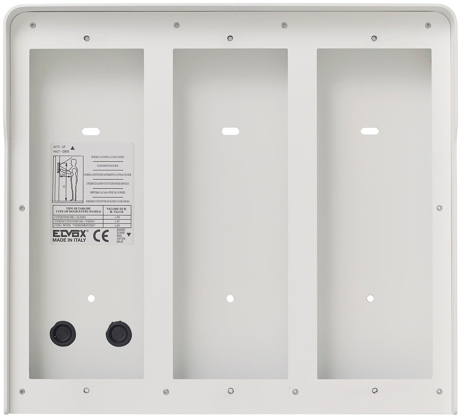 VIMAR - SCATOLA PARETE 6M(3X2) PIXEL BIANCO 41157.03