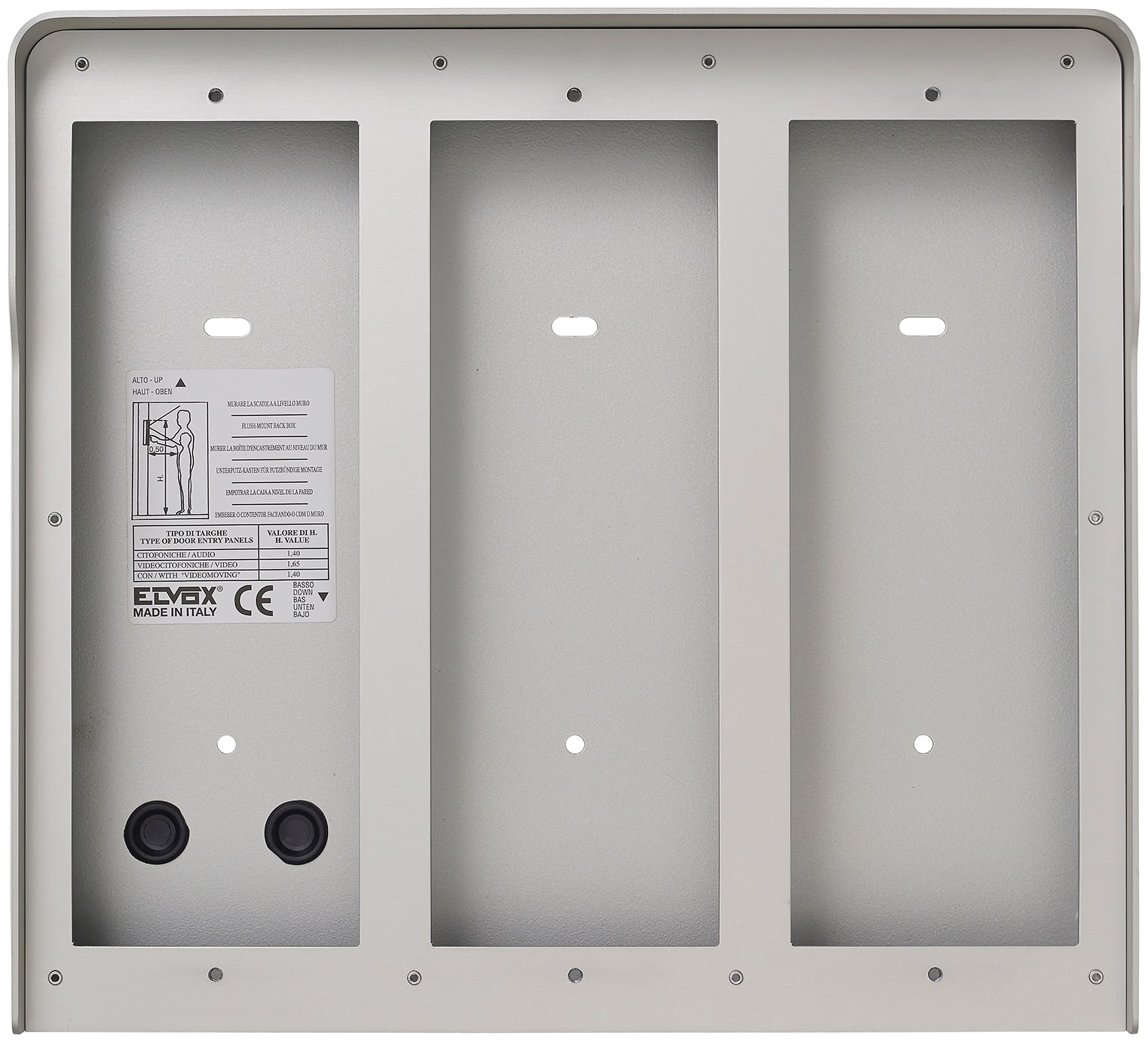 VIMAR - SCATOLA PARETE 6M(3X2) PIXEL GRIGIO ANOD