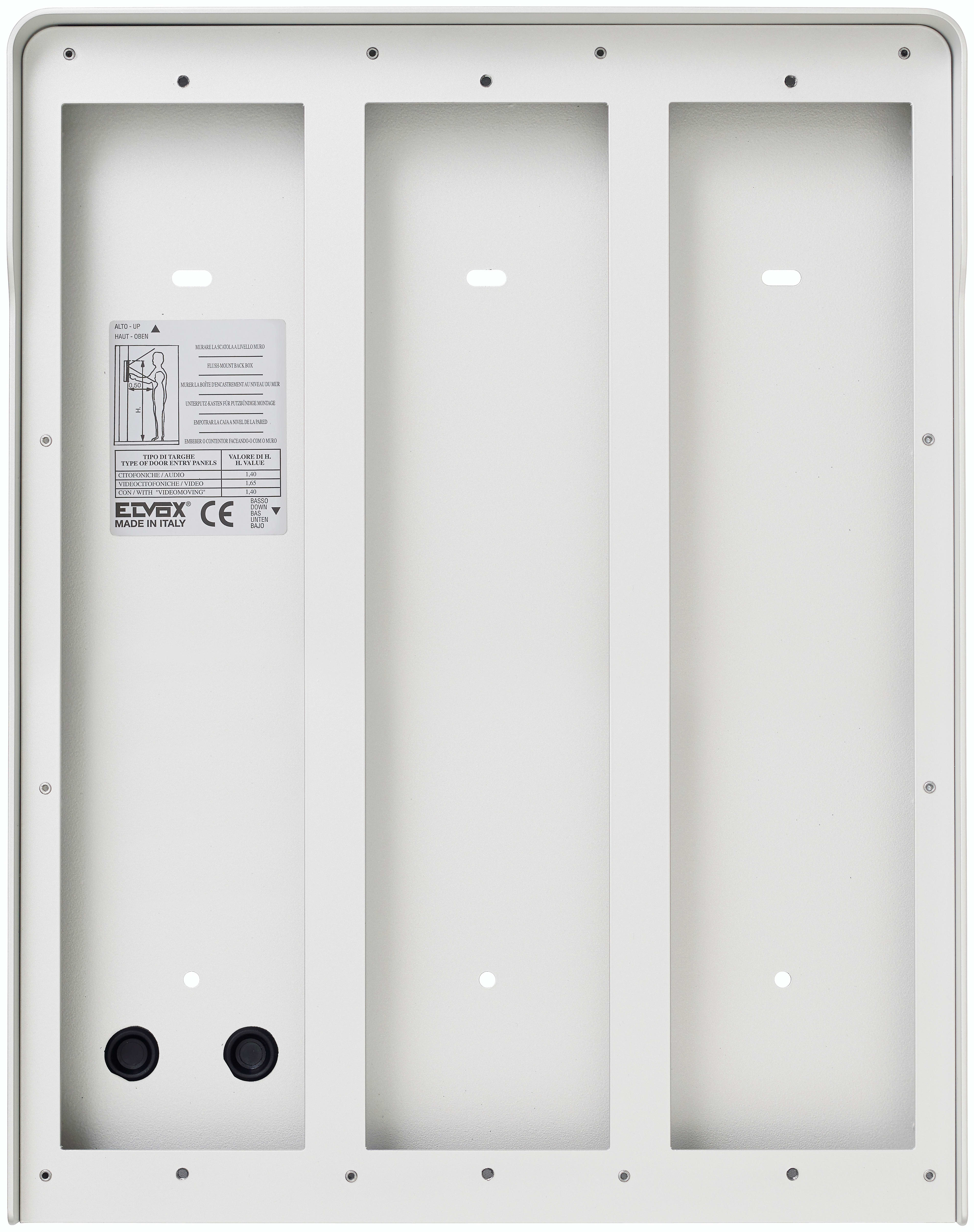 VIMAR - SCATOLA PARETE 9M(3X3) PIXEL BIANCO 41159.03