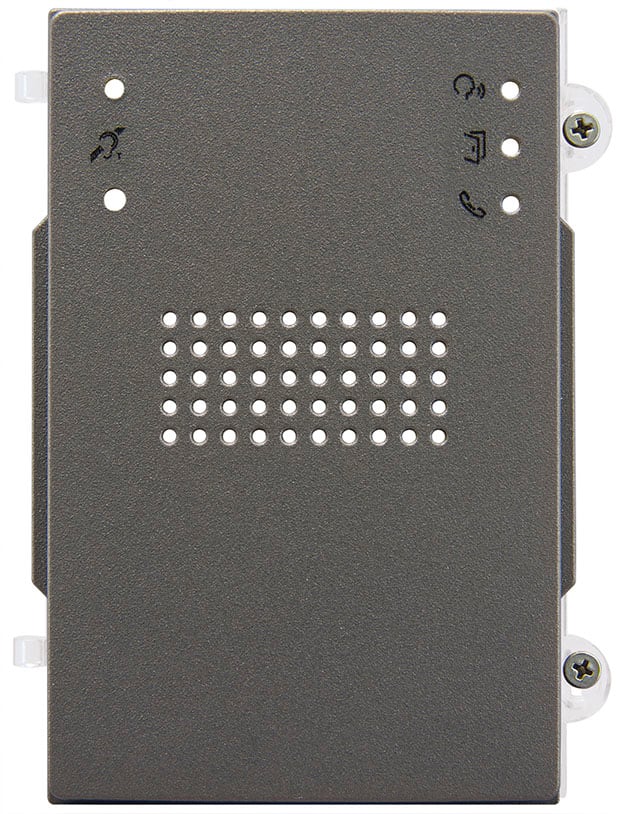 VIMAR - Modulo Frontale Audio Teleloop per Protesi Acustiche Pixel Heavy Grigio Sablé - Protezione Impatti Meccanici Esterni IK10 IP54