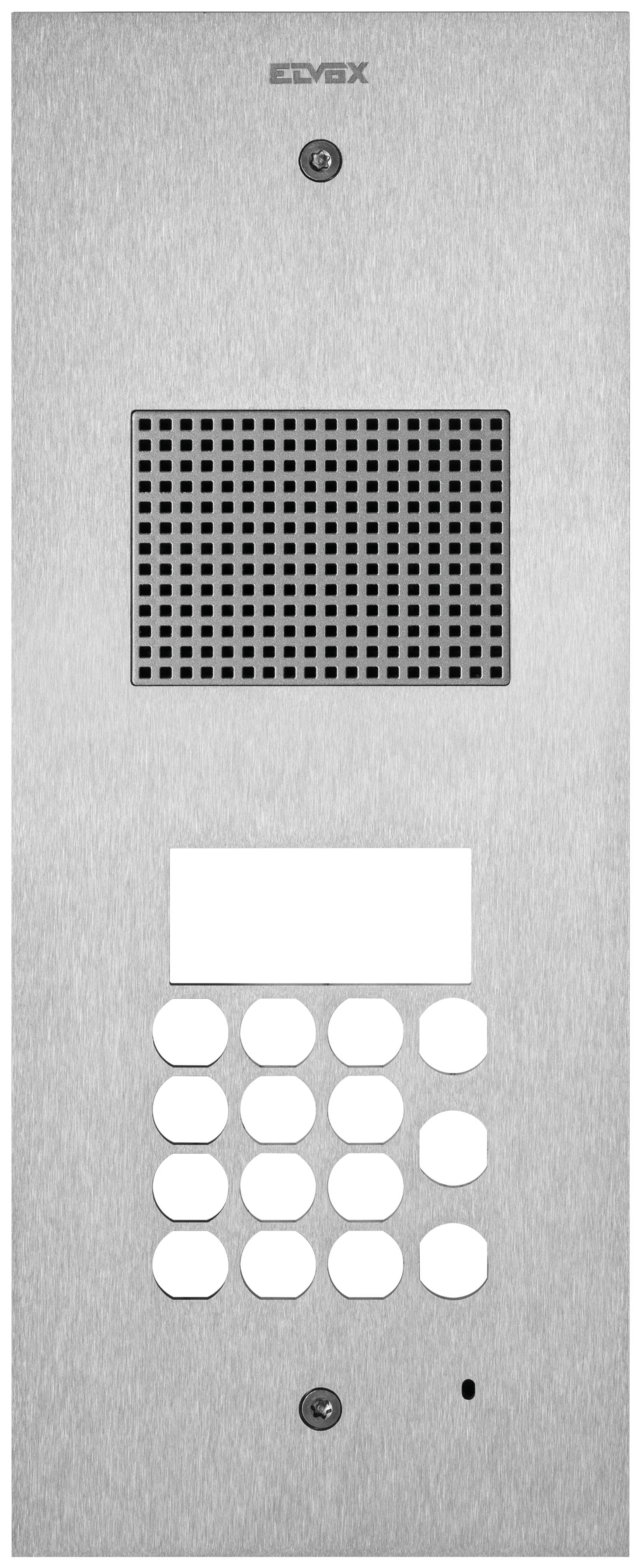 VIMAR - PLACCA STEELY 2F+ AUDIO TASTIERA ACCIAIO