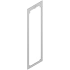 VIMAR - ADATTATORE PER PLACCA FLAT 3M ACCIAIO 41583