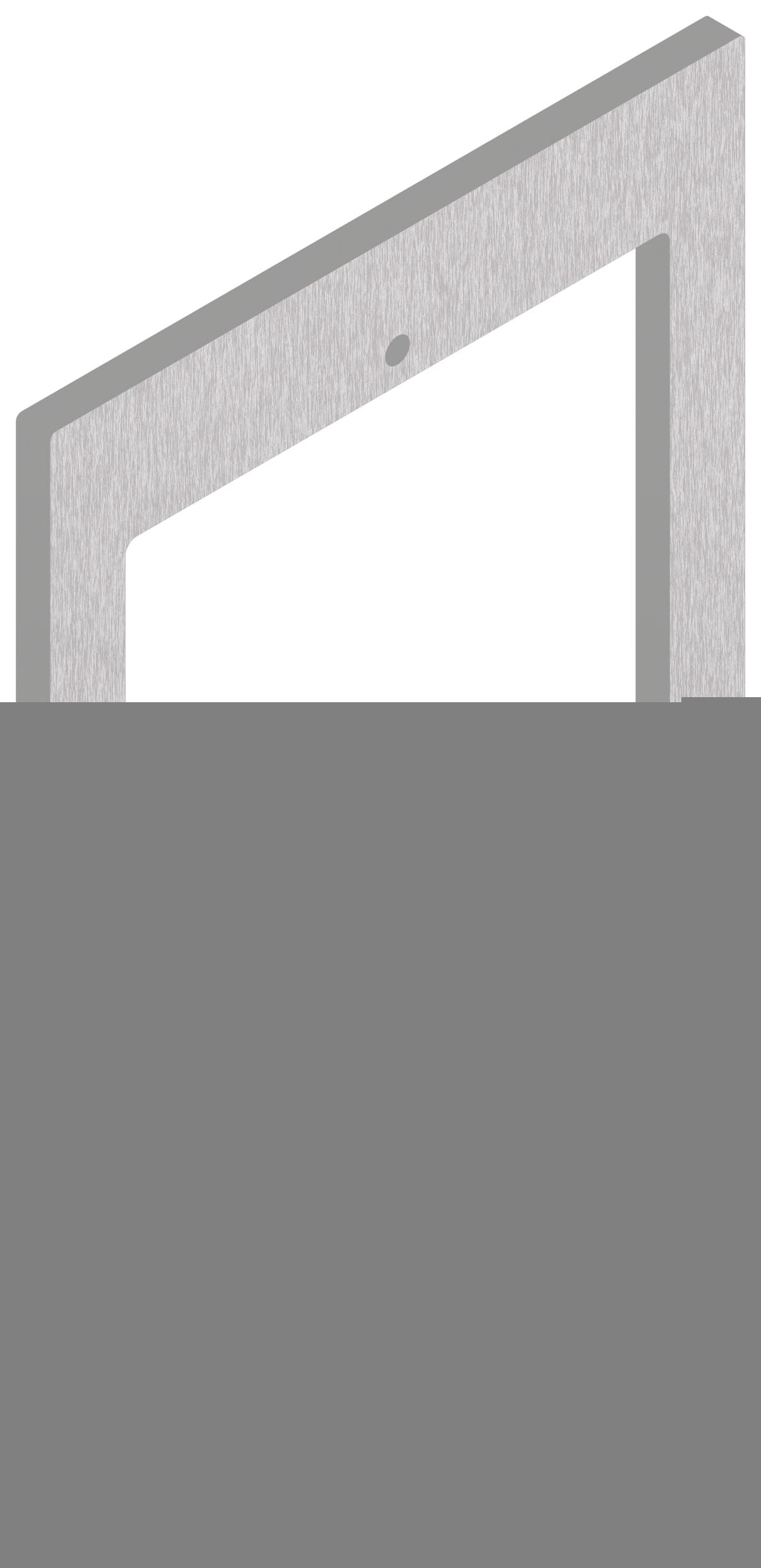 VIMAR - ADATTATORE RETROFIT SCATOLA 9191 ACCIAIO 41585