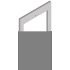 VIMAR - ADATTATORE RETROFIT SCATOLA 9191 ACCIAIO