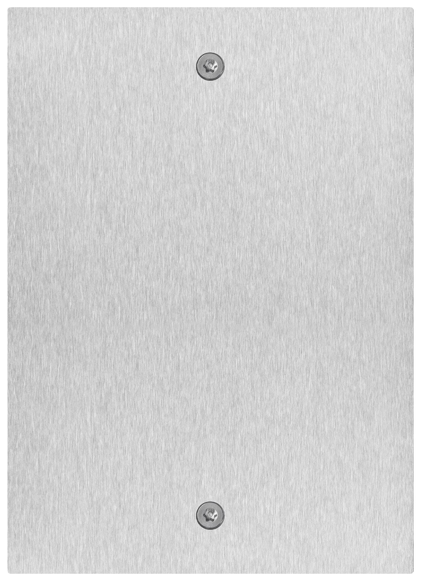 VIMAR - PLACCA STEELY PERSONALIZZABILE ACCIAIO 41595