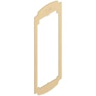 VIMAR - Adattatore Placca Flat 2M Ottone per Muri Irregolari Patavium 2 Moduli