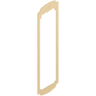 VIMAR - Adattatore Placca Flat 3M Ottone Muri Irregolari Patavium 3 Moduli 41683