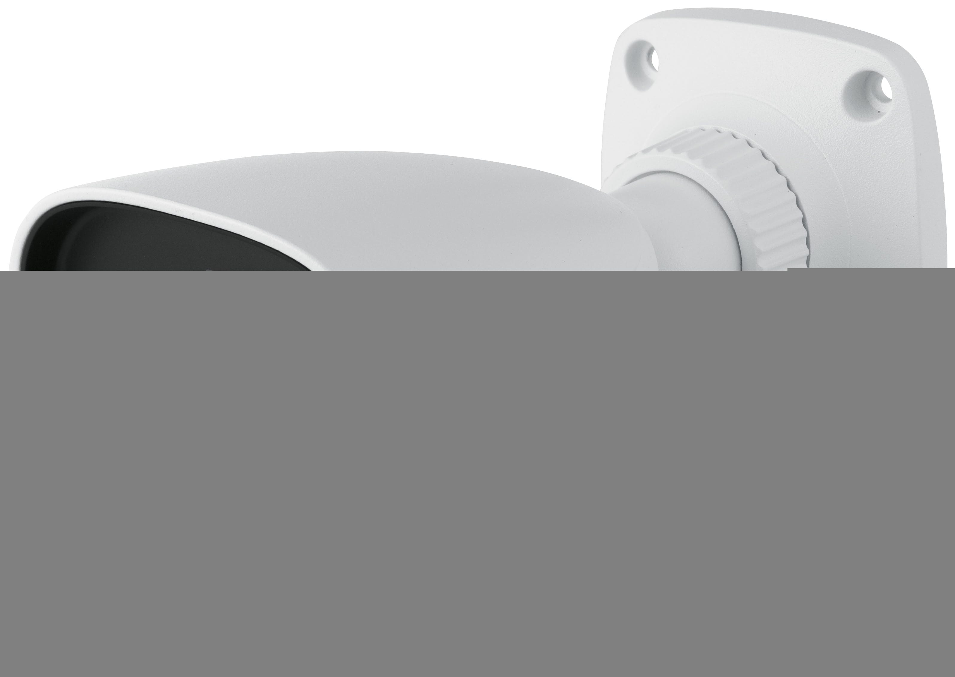 VIMAR - Telecamera bullet IP 4 Mpx, obiettivo 2,8 mm, visione notturna, PoE, slot SD, IP67, funzioni AV, WDR, ROI, 3DNR, HLC, BLC, RTSP, ONVIF. 4621.028DC
