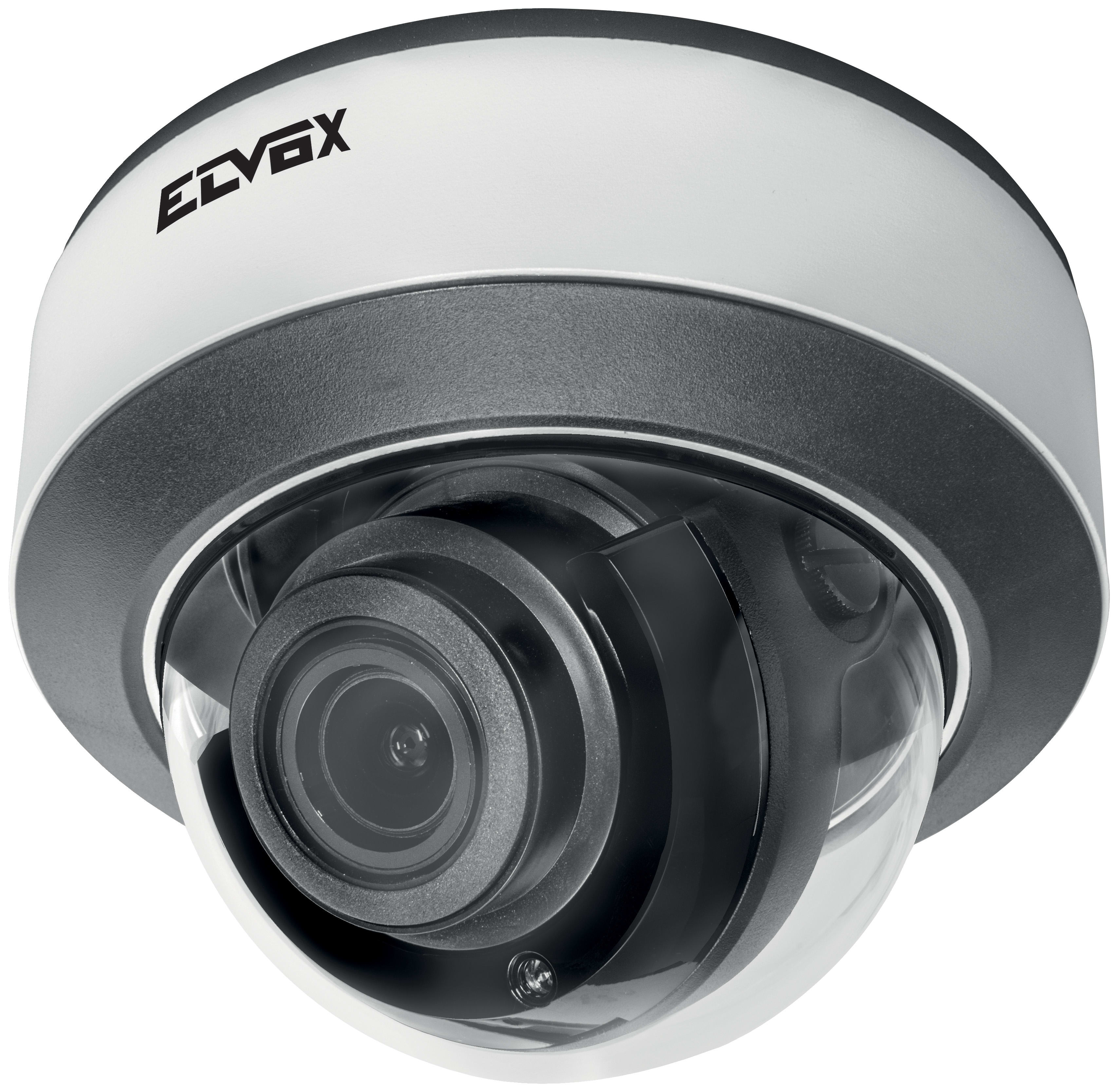 VIMAR - Telecamera dome IP 6 Mpx, obiettivo 2,8-12 mm, IK10, PoE, IR 30-50 m, microfono, H.265+, IP67, CMOS 1/2,5", slot SD, Ø 141x114 mm, 930 g.
