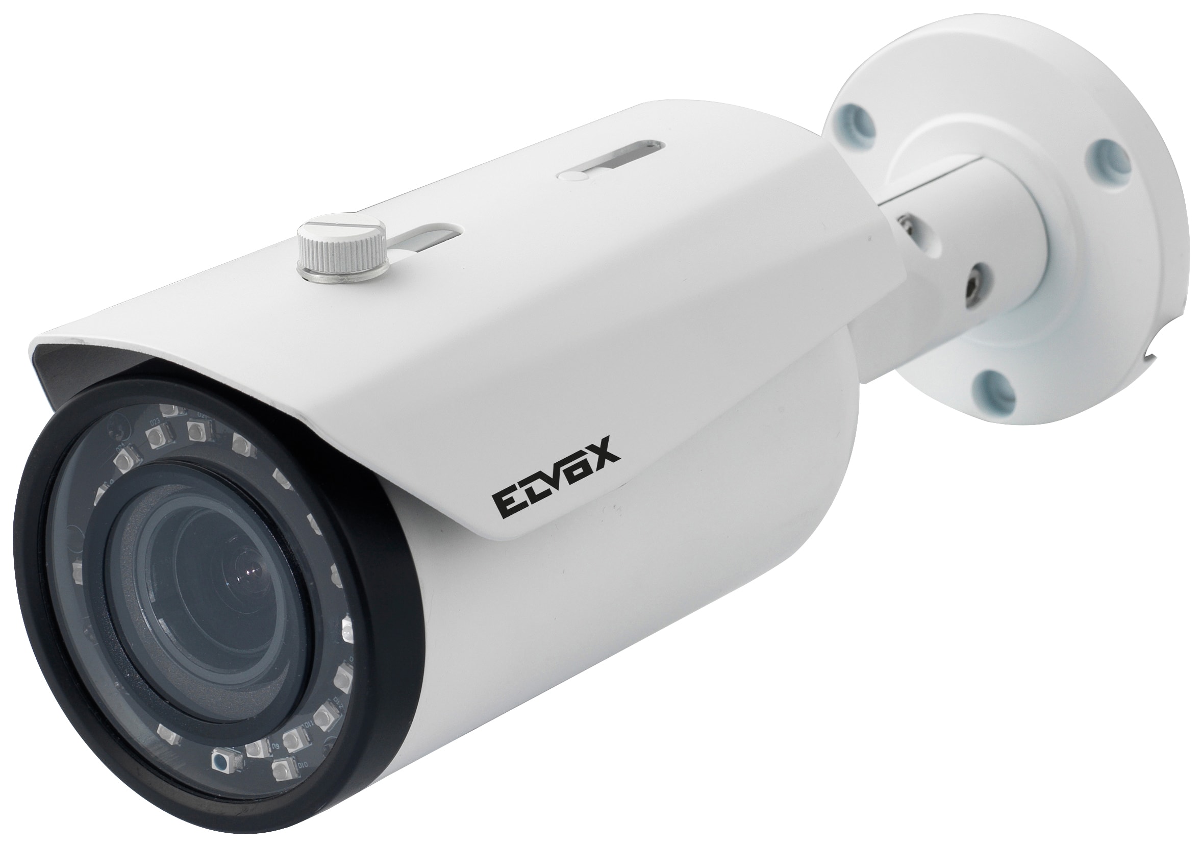 VIMAR - Telecamera Bullet AHD 5 Mpx, obiettivo varifocale 2,8-12 mm, IR 30 m, IP66, 12 Vdc, 193x90x69 mm, 510 g, funzioni automatiche avanzate.