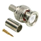 VIMAR - Connettore Bnc Maschio Crimpare Rg59 Cavo Coassiale