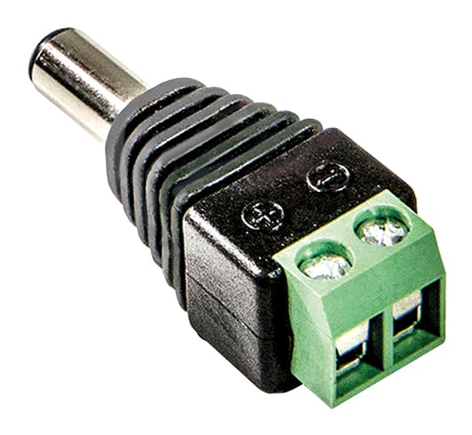 VIMAR - Connettore Alimentazione 12V Morsetti Spina Vdc Vite 46905.M01