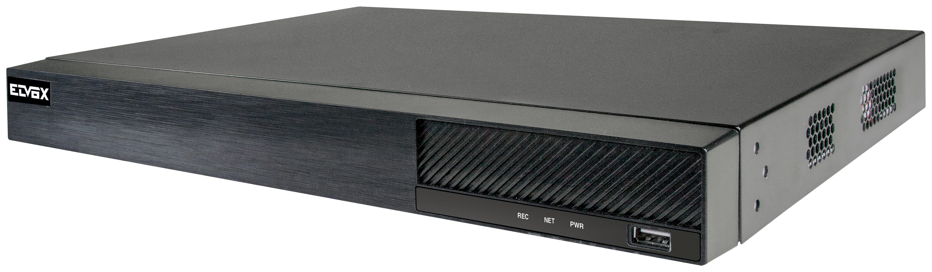 VIMAR - NVR 16CH PoE 8Mpx H.265s HDD 2TB NDAA, compressione H.265s, Pentaplex, 8 Mpx, HDD 2TB, 16 porte PoE, HDMI 4K, ONVIF, NDAA, CVM, 380x269x52 mm.