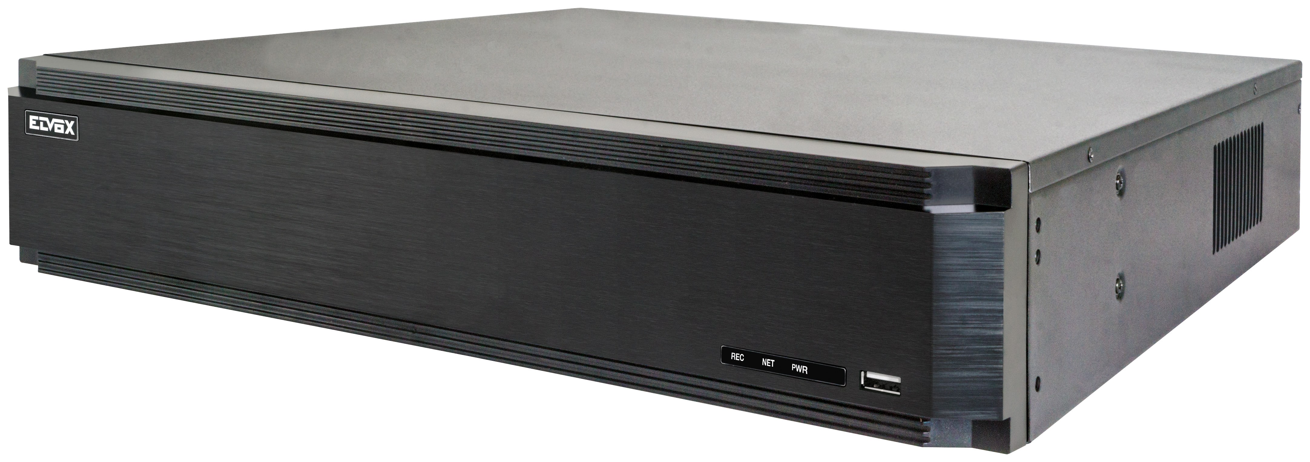 VIMAR - NVR 64CH H.265s 16Mpx NDAA, 64 ingressi, Pentaplex, 16 Mpx, HDD non incluso, 8 SATA, 10 TB max, HDMI 8K, ONVIF, NDAA, CVM, 445×436×100 mm.