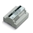 VIMAR - Commutatore esterno video 2 audio con scambio automatico alla chiamata, per gruppo video e audio, compatibile con alimentatori 6680, guida DIN.