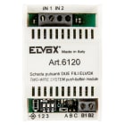 VIMAR - Interfaccia per 2 pulsanti remoti normalmente aperti lungo il bus Due Fili per attivare serratura targa e chiamata fuoriporta apparecchio interno. 6120