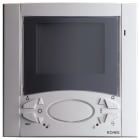VIMAR - Videocitofono incasso Digibus bianco vivavoce bicanale con schermo a colori TFT LCD 3,5 in, 8 tasti, microcontrollore, installazione scatola 6149.