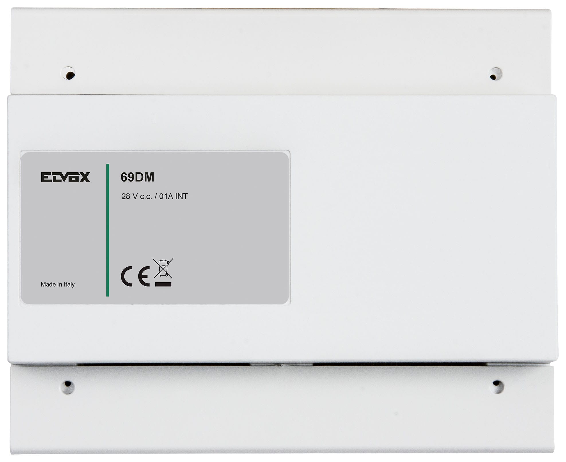 VIMAR - Interfaccia Dorsale Digibus Montante Due Fili per Collegamento Efficiente e Sicuro con Guida Din 8 Moduli 69DM