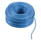 VIMAR - Cavo 2F+ 2x1 mm2 per posa interna, conduttori twistati, guaina PVC, Classe Eca, temperatura -25/+70 °C, matassa 100 m, blu, U0=400 V. 732H.E.100