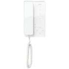 VIMAR - Citofono Tab microtel bianco da parete per sistema Due Fili con microtelefono, altoparlante, tastiera capacitiva, funzione audiolesi.