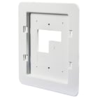 VIMAR - Supporto Parete per Videocitofono Serie Tab a Cornetta, 8M, 8 Moduli, Viti e Scatola Incasso Vimar V71318, V71718 753S