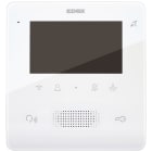 VIMAR - Videocitofono Tab Free 4,3 pollici vivavoce bianco, display LCD, tastiera capacitiva, teleloop, staffa per fissaggio su scatola rettangolare o rotonda.