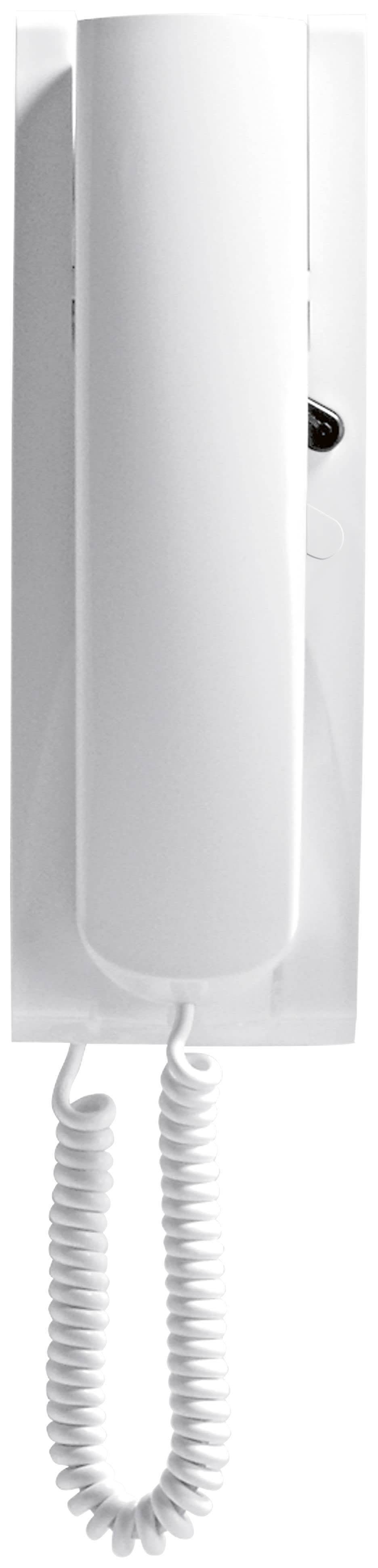 VIMAR - Citofono universale bianco senza segreto di conversazione per chiamata in C.A. e sound system 887U