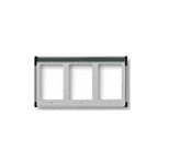 VIMAR - CORNICE PER 3 MODULI 3X1 GRIGIO LUCE