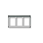 VIMAR - CORNICE PER 3 MODULI 3X1 GRIGIO LUCE