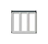 VIMAR - CORNICE PER 6 MODULI 3X2 GRIGIO LUCE 9232