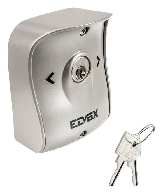 VIMAR - Selettore Chiave 16A 250V Alluminio Parete - Installazione a Parete