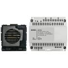 VIMAR - Kit audio 2 fili espandibile 6931 con unità elettronica per targa audio, alimentatore 40110, compatibile con placche serie 1300, 1200, 8000.