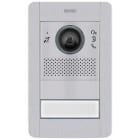 VIMAR - Targa pixel sip a/v una chiamata, kit audio video sip con unità teleloop grandangolo, modulo frontale, tasto, copriforo, supporto, scatola.