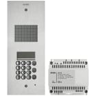 VIMAR - KIT STEELY 2F+ AUDIO TAST.+DISP.ACCIAIO