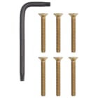 VIMAR - Kit 6 Viti e Chiave di Ricambio per Patavium
