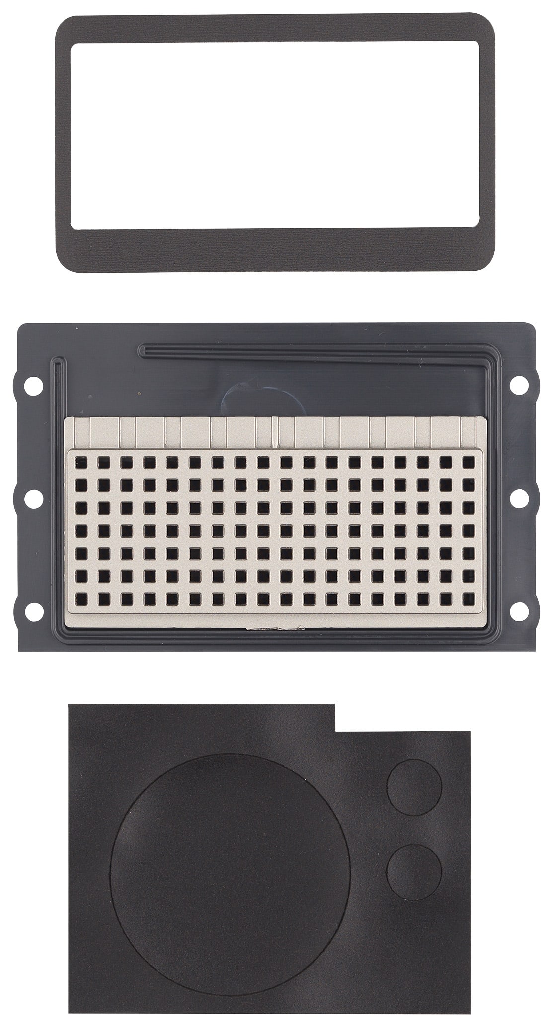 VIMAR - Griglia audio Steely Vers. per video e audio - Ricambio R283