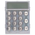 VIMAR - Tastiera flat acciaio con led bianchi - Ricambio per tastiera flat acciaio con led bianchi