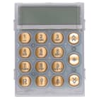 VIMAR - Tastiera flat oro con led bianchi - Ricambio per tastiera flat oro con led bianchi